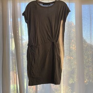 AllSaints Gray T-Shirt Dress